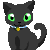 cheerful cat